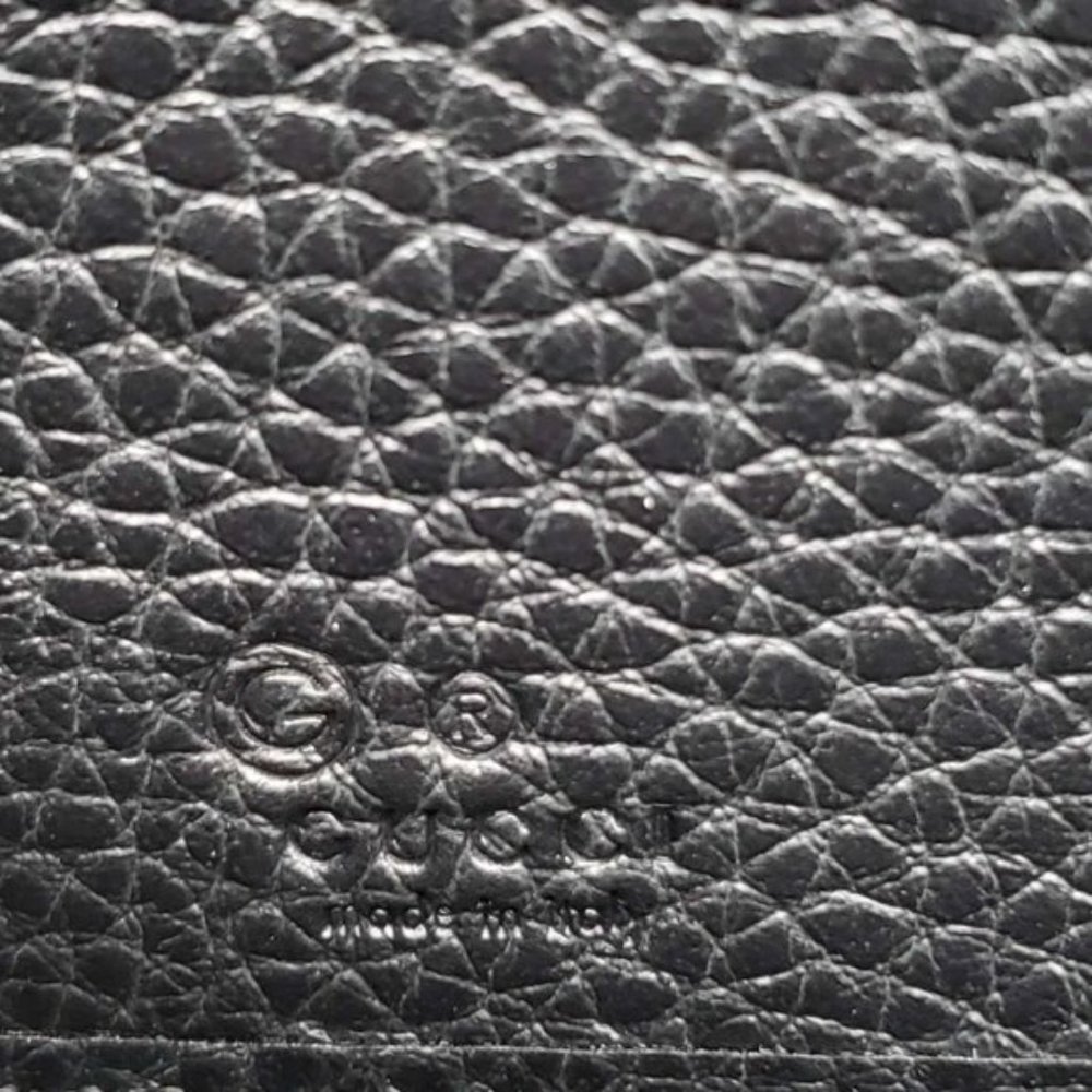 Authentic Gucci GG Black Zippy Wallet New - Picture 15 of 16